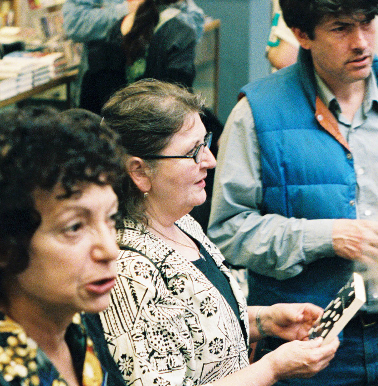 Matthew Stadler (Clearcut Press), Christine Brolier & Luisa Valenzuela